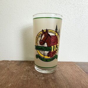 1987 Kentucky Derby Churchill‎ Downs 113th Race Collectible Mint Julep Glass